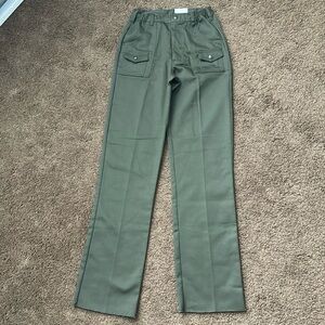 Official BSA Boy Scouts Uniform Pants Olive Green Size 14 Waist 27